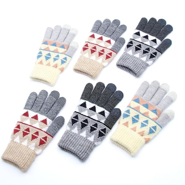 Vinter Touch Screen Magic Handsker Mænd Kvinder, Bløde Termiske Fleece Vanter