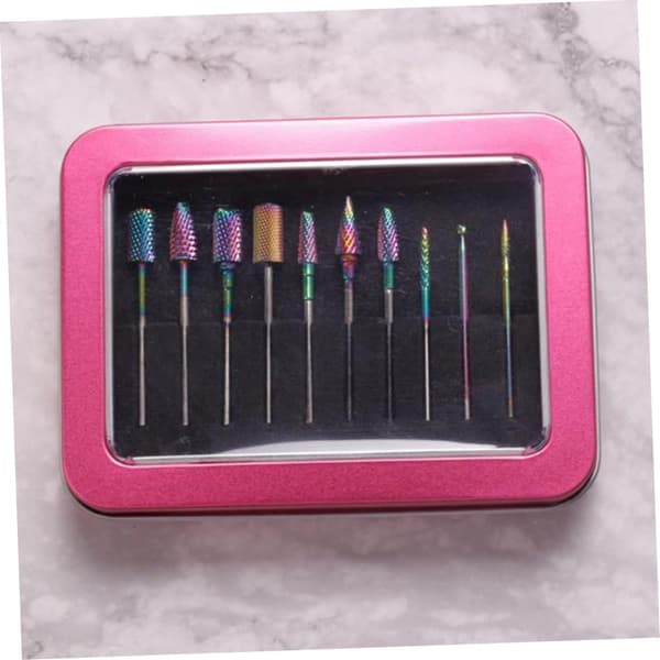 Negle Manicure Sæt Negleslibehoveder til Neglebåndspleje Slibning