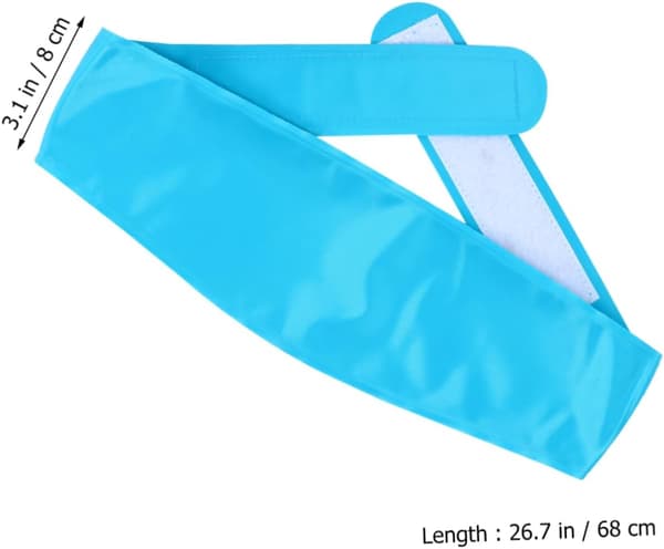2-pack återanvändbar ispåse Lätt islindning Varm- och kallterapi Feberkylväska med rem
