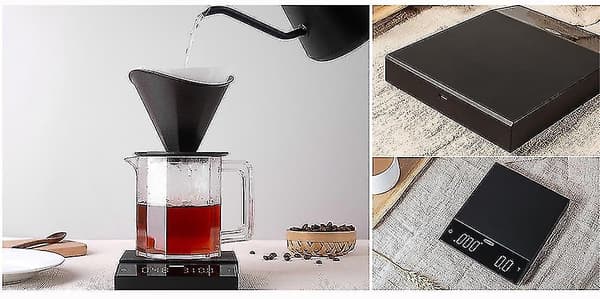 Kaffeskala Bluetooth Smart Digitalvekt Hell Elektronisk Drypp