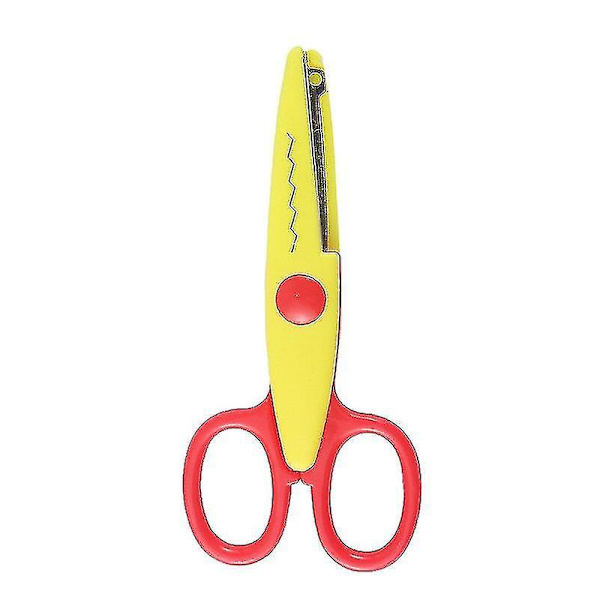 6 st DIY Spets saxar Album Skola Pinking Shear