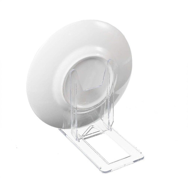 Aftagelig Display Stativ Holder Til Bakke Transparent Høj Kvalitet. (transparent) (2 stk)