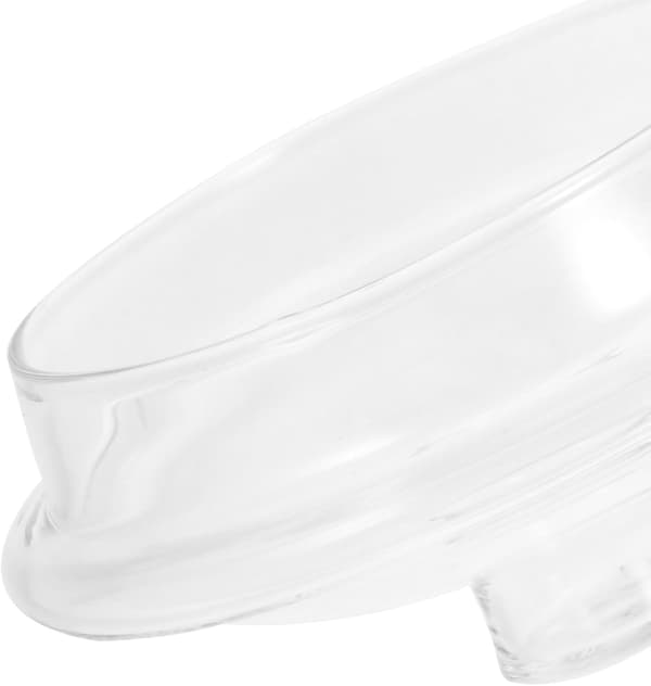Udskiftningslåg til tekande, glaslåg til tekande, egnet til tekande af glas med en diameter på 8,7 cm