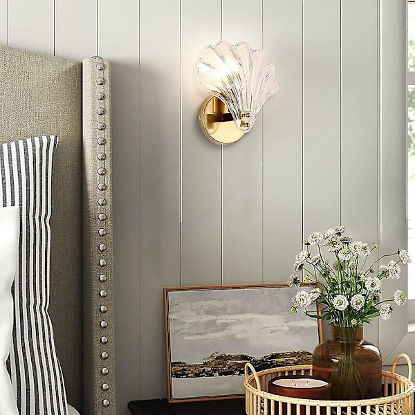 2 stk Krystallvegglampe E14 Postmodern Luksus Champagne