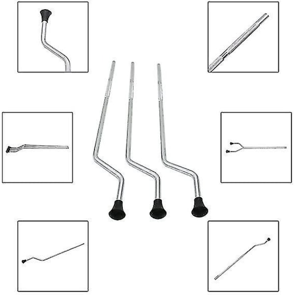 3 kpl Lattiatommin Jalkajalat 10mm Rumpusetin Tarvike