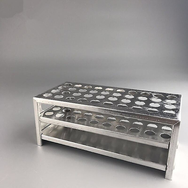 Stativ för provrör i aluminium med 30 hål