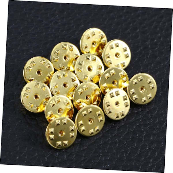 200 stk. Metall Sommerfugl Hatt Clutch Badge Clutches Pin Backs Erstatning
