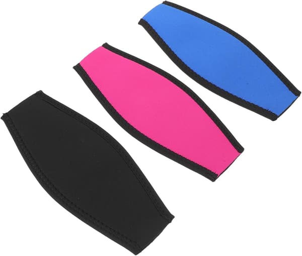 3 st neopren dykmaskremsskydd Scuba Dive Hårinpackningsskydd