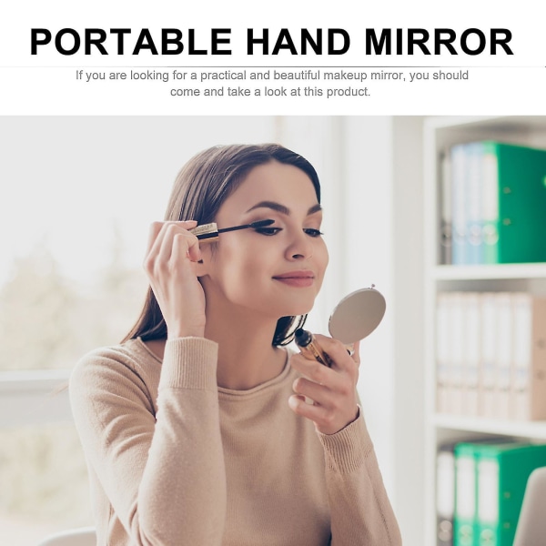 5 stk. Håndholdte rejsespejle Bærbare kosmetiske spejle til rejseture