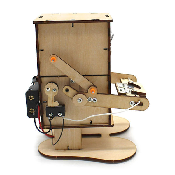 Myntboks Robot Spargris Safe Mynt Kontanter Banker Ekte Penger Sparboks Gave