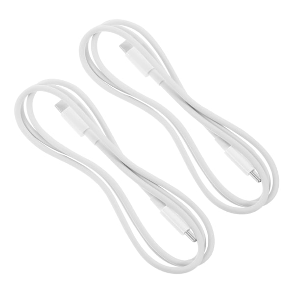 2 stk. c til c Hurtigladekabel Ladekabel Type c til Type c c Kabler c til c Lading c Kabel Hurtiglading