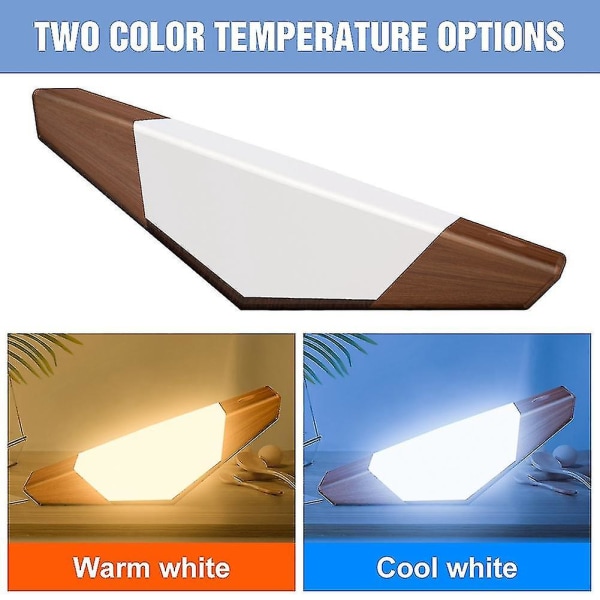 LED Bordlampe, Natlampe, Sengelampe, USB Genopladelig Sensorlampe, Belysning, Hjemmedekoration