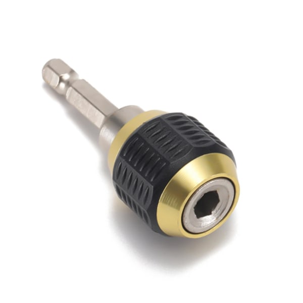 4 stk. Hexagon Hurtigkobling 50mm Nøgleløs Borpatron Skruetrækker Slagbor Adapter Tilbehør