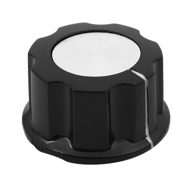 Uxcell A15050500ux0776 Rotationskolvpotentiometer med diameter med ratt, Rv24yn 20s B103 10k Ohm
