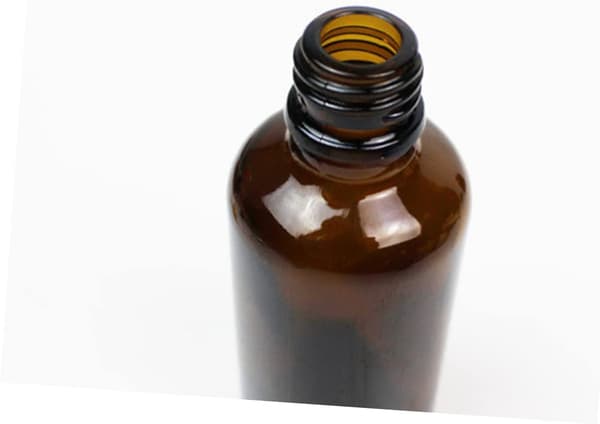 8 stk 30 ml brune glassflasker for eteriske oljer med svarte dråpehetter Små parfymeflasker