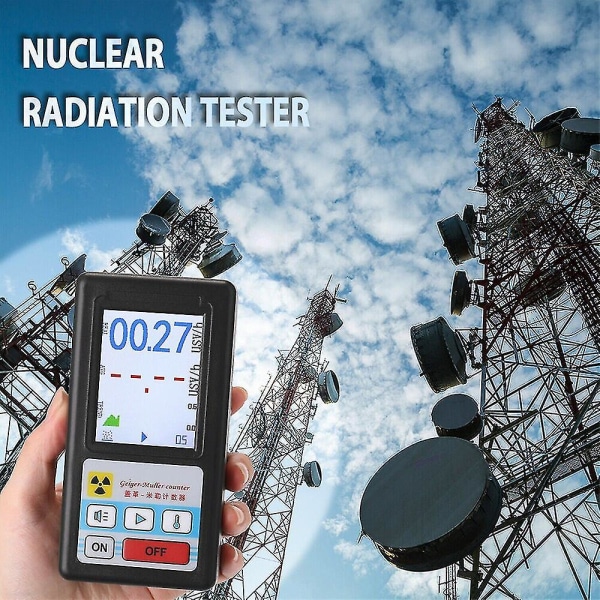BR-6 Skærm Geiger Counter Nuklear Detektor