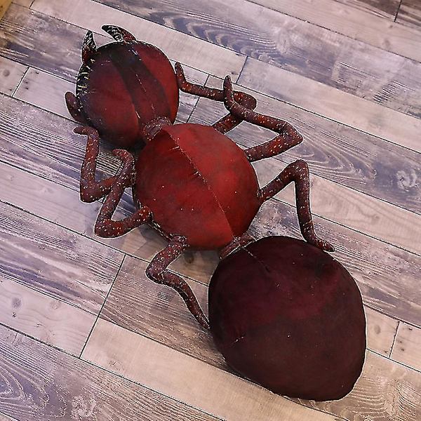 45-120cm Jättemyror Plyschleksak Kawaii Livslik Myra Dock Simulerad Myra Fylld Djur För 100cm