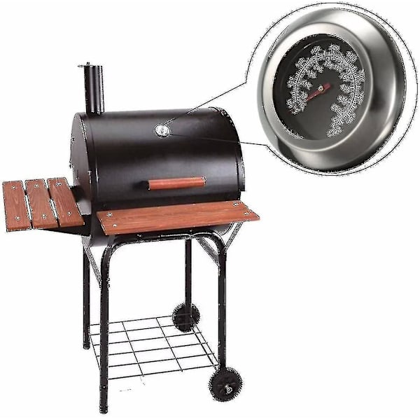 Rustfrit Stål Grill Termometer, Grill Termometer