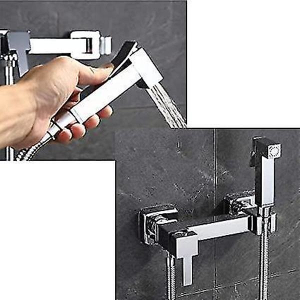 Bidetsprut Solid Messing Side Spray Hode Erstatning Håndholdt