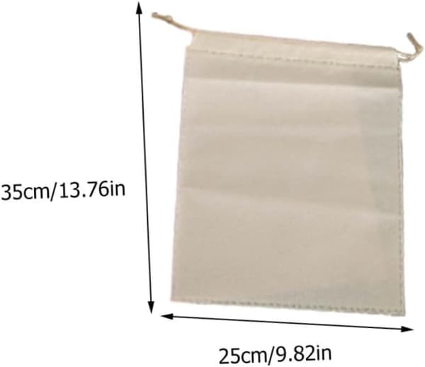Non-Woven Sko- och Diverseförvaringsväskor Resväskor Blandade Färger Rivtåliga Slitstarka 25X35Cm