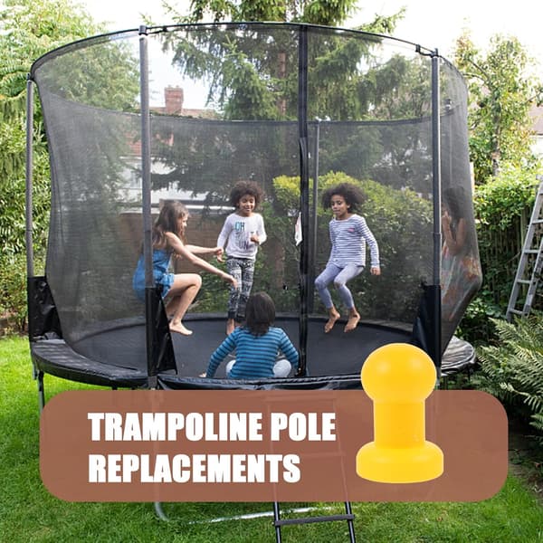 10 st. trampolinstolpskydd, ersättningsskydd, trampolinstolpshattar, skyddslock