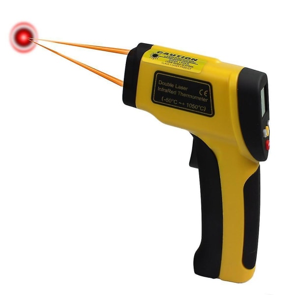 Dubbel laser infraröd termometer -50 till 1050C HT-819