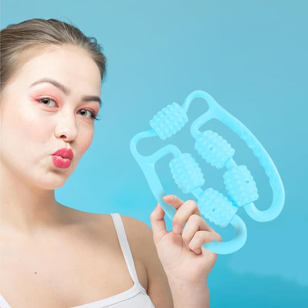 Slank benmassagerulle til muskelafslapning Benafslappende massager