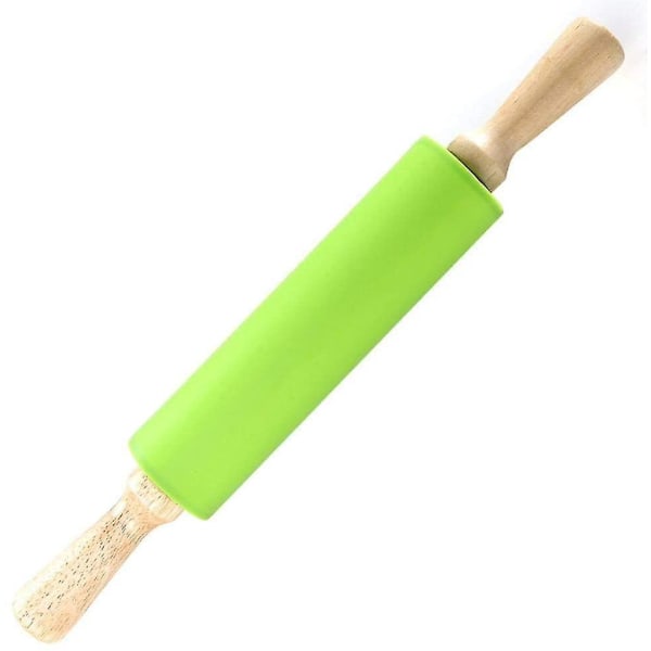 Træ-silikone Non-stick Dej Rullekæde