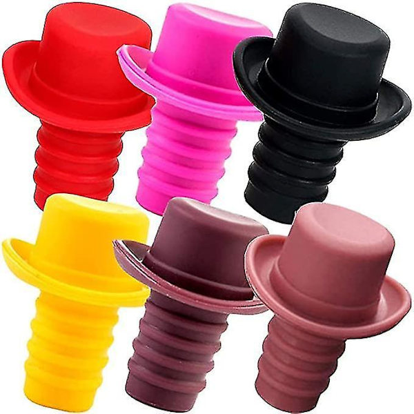 Silikon Beer Bottle Cap Vinflaska Stopper för Bar