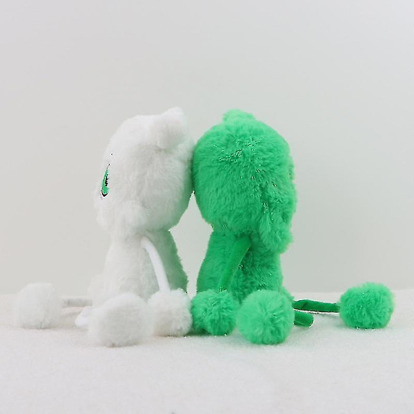 40 cm Inscryption Bitbuddy -pehmolelut Kawaii Bit -täytetty nukke Pehmeä pelihahmo -pehmolelu Lapsille ja faneille keräilyyn White