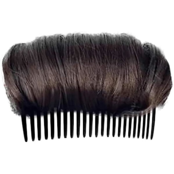 Invisible Fluffy Hair Pad Hair Combs Syntetiska hårförlängningar