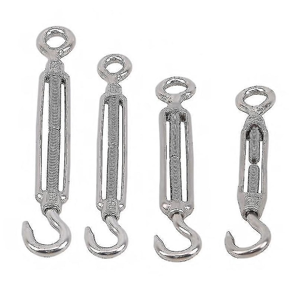 14,5*2,5cm Rustfrit Stål Turnbuckle Rigging Skrue Bolt Krog Rigging Flaske