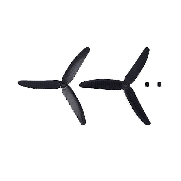 1 par 5030 karbonfiber 3-bladet propell for RC