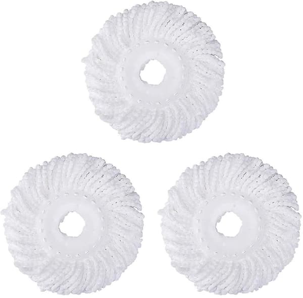 3-pack Ersättningsmophuvud för Hurricane Spin Mop