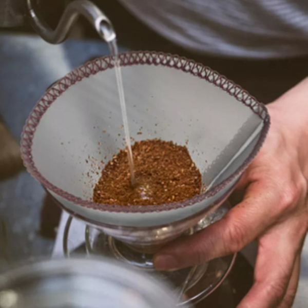 2 stk Genanvendelige Hæld-Over Kaffe Filter Mesh Kaffe Filter Rustfrit Stål Kegle Filter 2 Til 3 Kopper