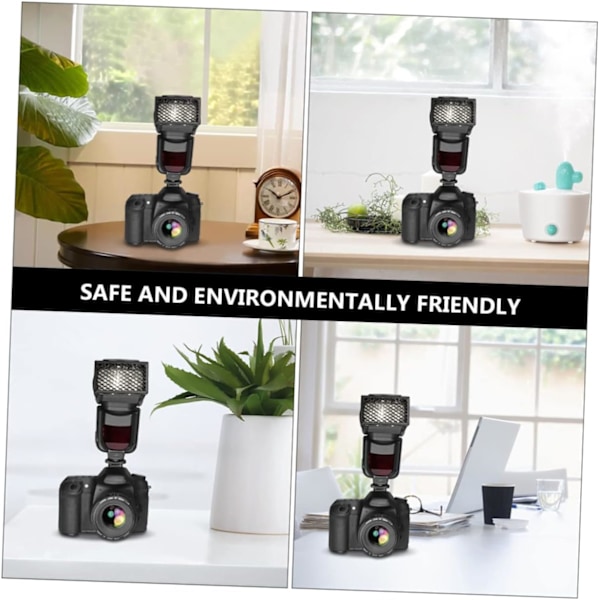 Metallmateriale Flash Diffuser Honeycomb Grid for Flash Softbox Belysning for Fotoentusiaster
