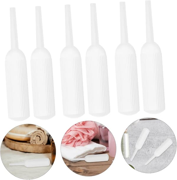 Plastikpipettedråbere 50 stk. Mini medicin- og oliedråbere Mikrosamplepipetter