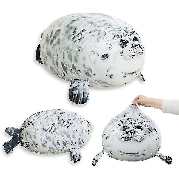 1 Stk 30-60cm Sød Hav Blød Plyslegetøj Blød Havdyr Fyldt Dukke Til Børn Sovende 3d Nyhed Kast White 30cm
