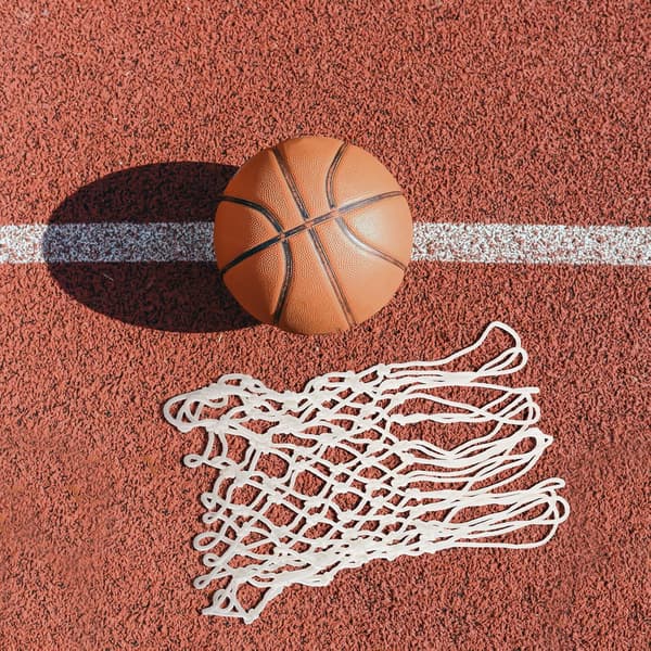Självlysande basketnät, 12-krok Standard 45 cm