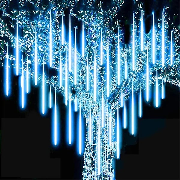 Meteori Sadevalo 80cm 8 Putkea 576 Led Tippuvat Sade