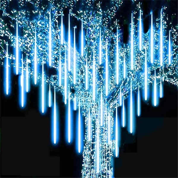 Meteorregn Ljus 80cm 8 Rör 576 Led Fallande Regn