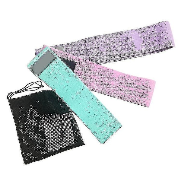 Motståndband Yoga Hip Fitness Band Träning Elastisk Loop Utrustning