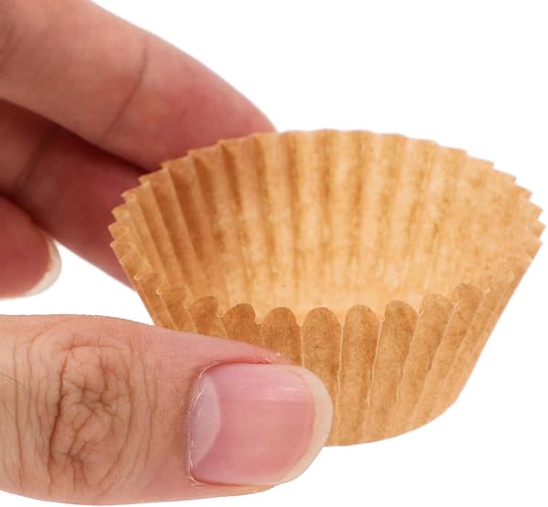 1000 stk. kakebakekopper Cupcake Bakeformer Papir Lett Delikat Utseende