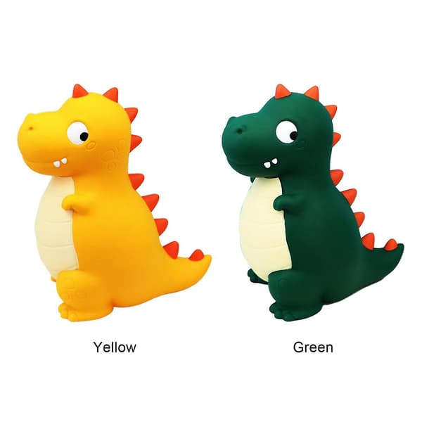 Dinosaur Spargris Plastic Knustsikker Penger Mynt Spargris