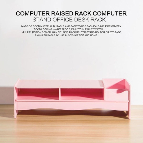 Multifunktionelt Computerbord Organizer Opbevaring Desktop Stativer