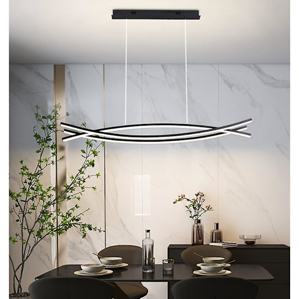 100cm LED Hänglampa Linje Design Metall Modern Enkel
