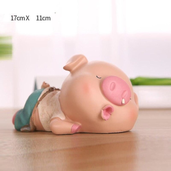 1kpl Piggy Save Bank Kodinsisustus Money Box Sarjakuva Pig