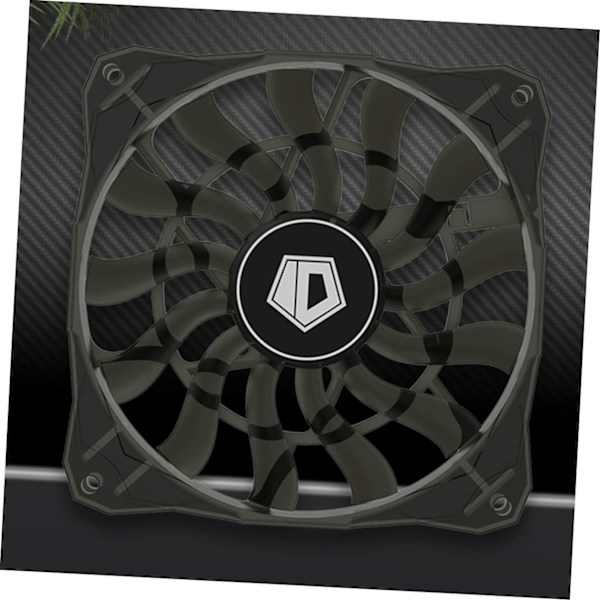 12cm Computer Case Køleblæser CPU Køler til Stationær PC Radiator Køleplade Støjsvagt Design
