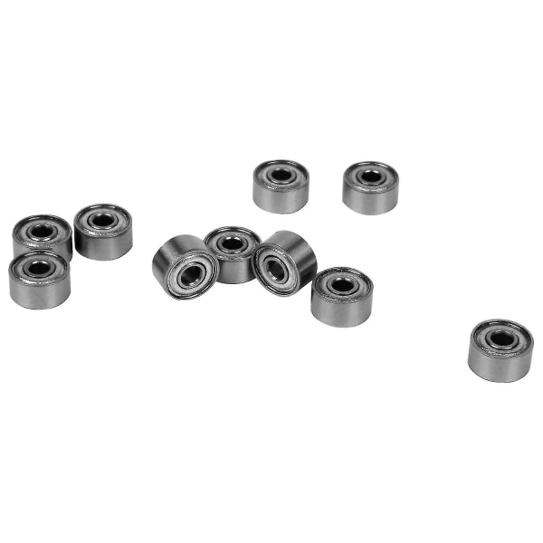 10pcs Miniature Rubber Sealed Metal Shielded Metric Radial Ball Bearing Model: 692 Zz 2x6x3mm-yuhao