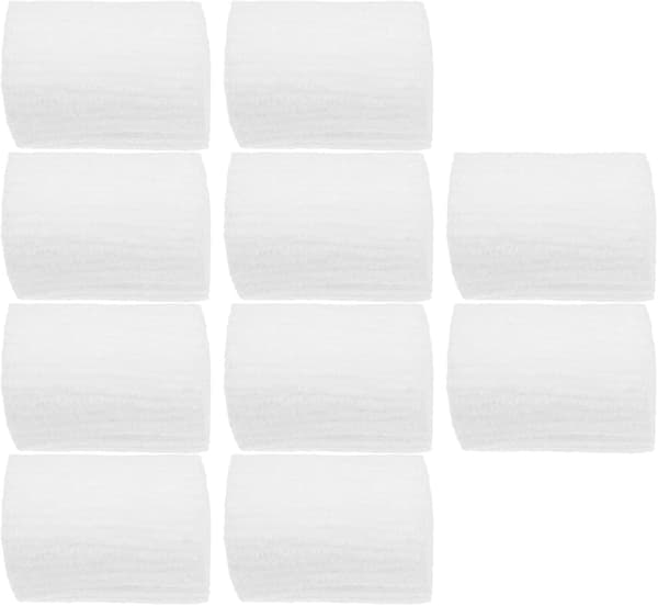 10 rullar Latch Hook Mattgarnset, förklippt akrylullgarn för DIY virkning och stickning